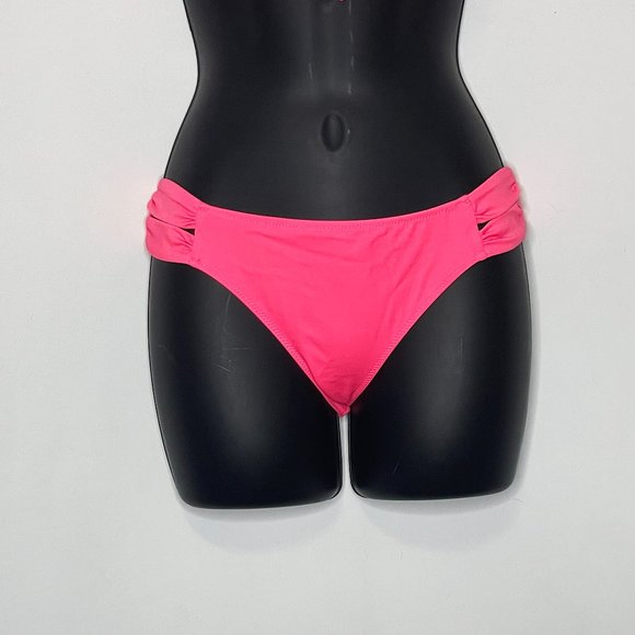 SCRUNCH SIDE BIKINI BOTTOMS - VICTORIAS SECRET PINK - Picture 1 of 6